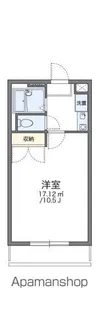レオパレスKOIZUMIーⅠ【102号室】の間取り