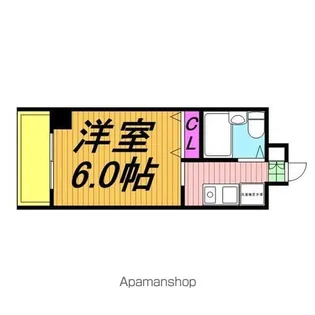 ポルタキアーラ【4階】の間取り