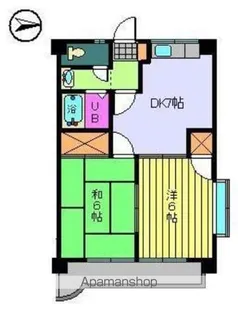 第82杉フラット【5階】の間取り