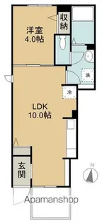 チェリーパレス A【1階】の間取り
