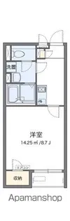 クレイノ半田東D【2階】の間取り