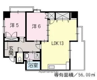 IKEDA BUILDING【10階】の間取り