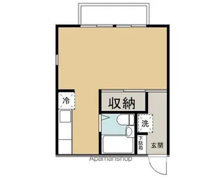 ワンハンドヒルズC【C-2号室】の間取り