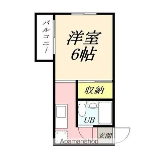 メゾンムシカ【307号室】の間取り