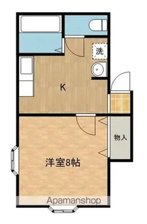 アヴニール【1階】の間取り