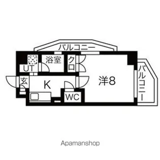 シティライフ池下北【2階】の間取り