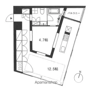 TREFORM【224号室】の間取り
