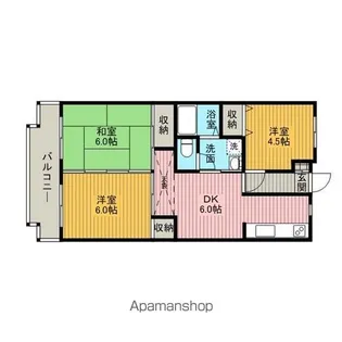 エーデルハイム【2階】の間取り