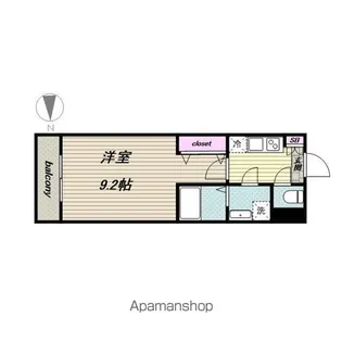 東京都中野区鷺宮2丁目【マンション】の間取り