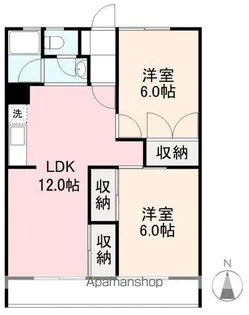 FIRST LUNA【3階】の間取り