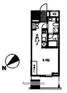 プロスペクトKALON三ノ輪【2階】の間取り