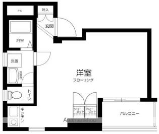 アウル スクエア【10階】の間取り