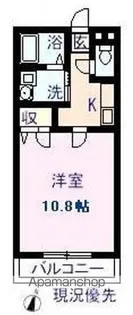 パークコート三成B【102号室】の間取り