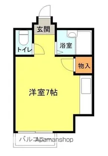 ハイム後田【1階】の間取り