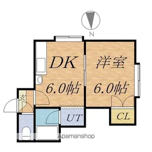 サウス花川【1階】の間取り