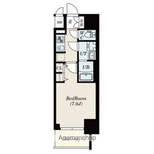 S-RESIDENCE熱田Ⅱ【13階】の間取り