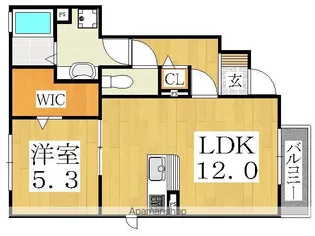 メゾングレージュあびこ(我孫子東)【1階】の間取り