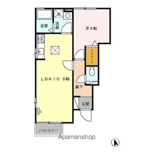 エステート和合 A【1階】の間取り