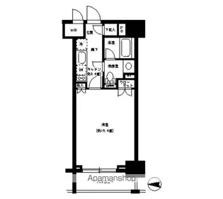 東京都千代田区神田須田町2丁目【マンション】の間取り