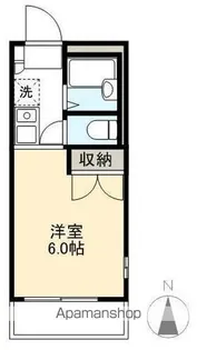 ピア三条北【2階】の間取り