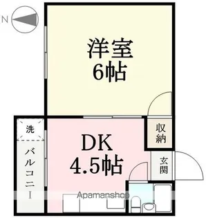 ルーチェ ソラーレ【205号室】の間取り