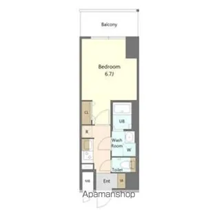 S-RESIDENCE志賀本通dearly(ディアリー)【5階】の間取り