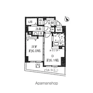 シルフィード南平台C【4階】の間取り