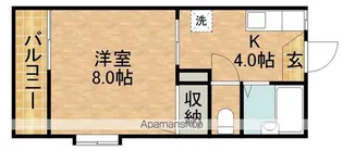 メゾン大浜【2階】の間取り