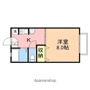 セジュールステビア【2階】の間取り