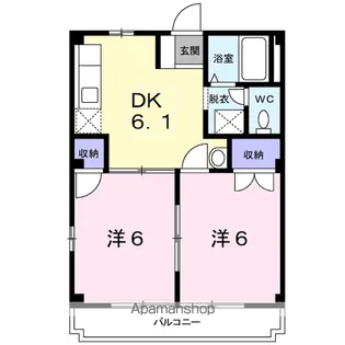 Forest village【1階】の間取り