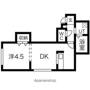 エースマンション【202号室】の間取り