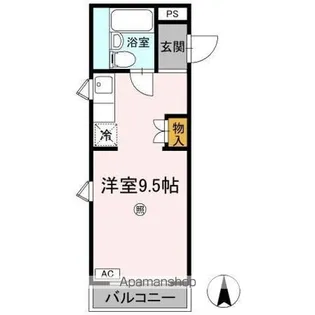 シャインコート【2階】の間取り