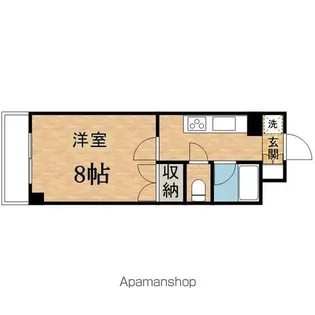 ベルファーム【210号室】の間取り