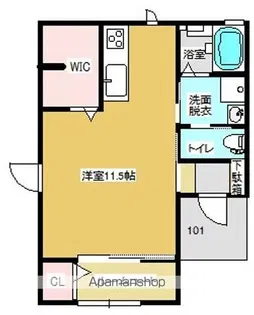 ケイヒルズⅠ【1階】の間取り