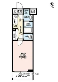 東京都杉並区高井戸東2丁目【マンション】の間取り