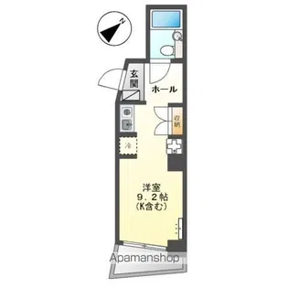セリーヌ池尻大橋【6階】の間取り