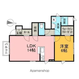 埼玉県入間市春日町1丁目【アパート】の間取り