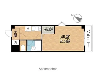 クローバーハイツⅢ【7階】の間取り