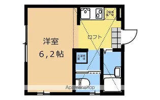 アルシオーネ淵野辺【102号室】の間取り