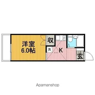 アップルハウス町田8C【103号室】の間取り