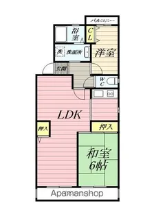 アーバンピアンカ【3階】の間取り