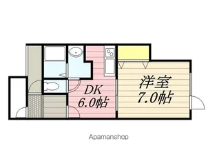 メゾンド・ジャスミン【101号室】の間取り