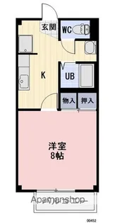 KATSUHEIGHTS参番館【2階】の間取り