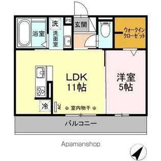 ブリージョ【2階】の間取り