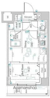 ラフィスタ志村坂上【5階】の間取り