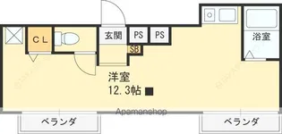 にしのハイツ花園【3階】の間取り