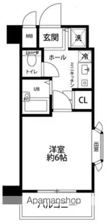 エクセリア高円寺【2階】の間取り