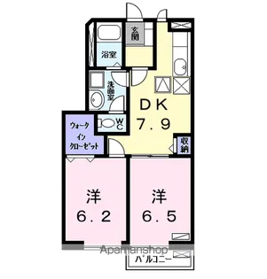 アネックス1【1階】の間取り