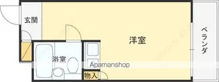 ダイドーメゾン甲東園Ⅱ【1階】の間取り