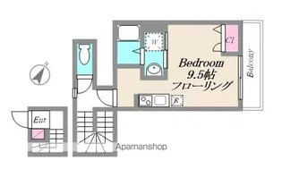 グロウ大森東【2階】の間取り